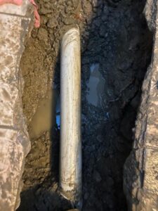 finding and fixing a sewer gas odor done by Wrench It Up plumbing and mechanical