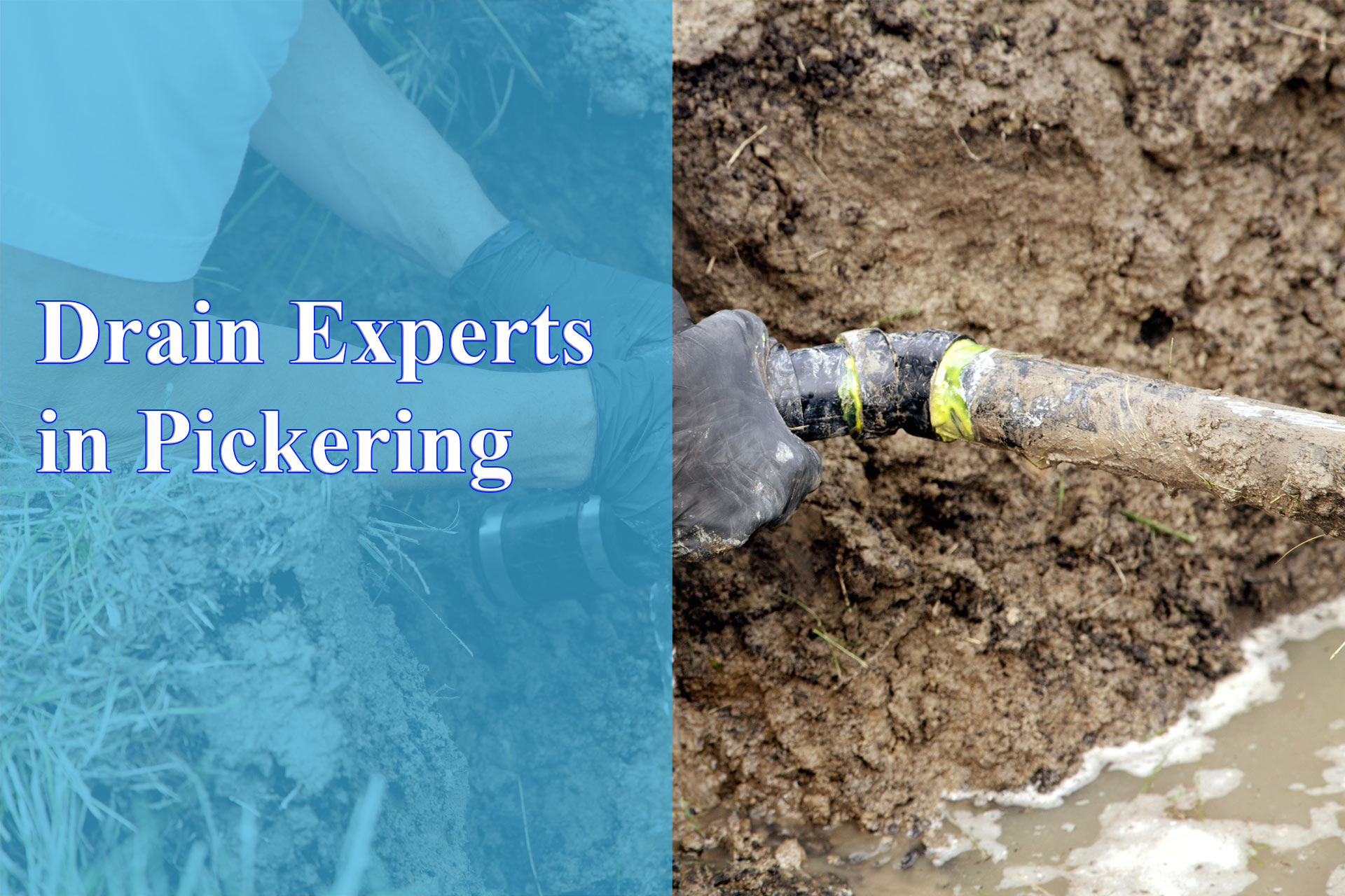 drain experts in Pickering - Wrench It Up plumbing and mechanical