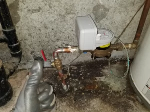 main water valve repair done by Wrench It Up plumbing and mechanical