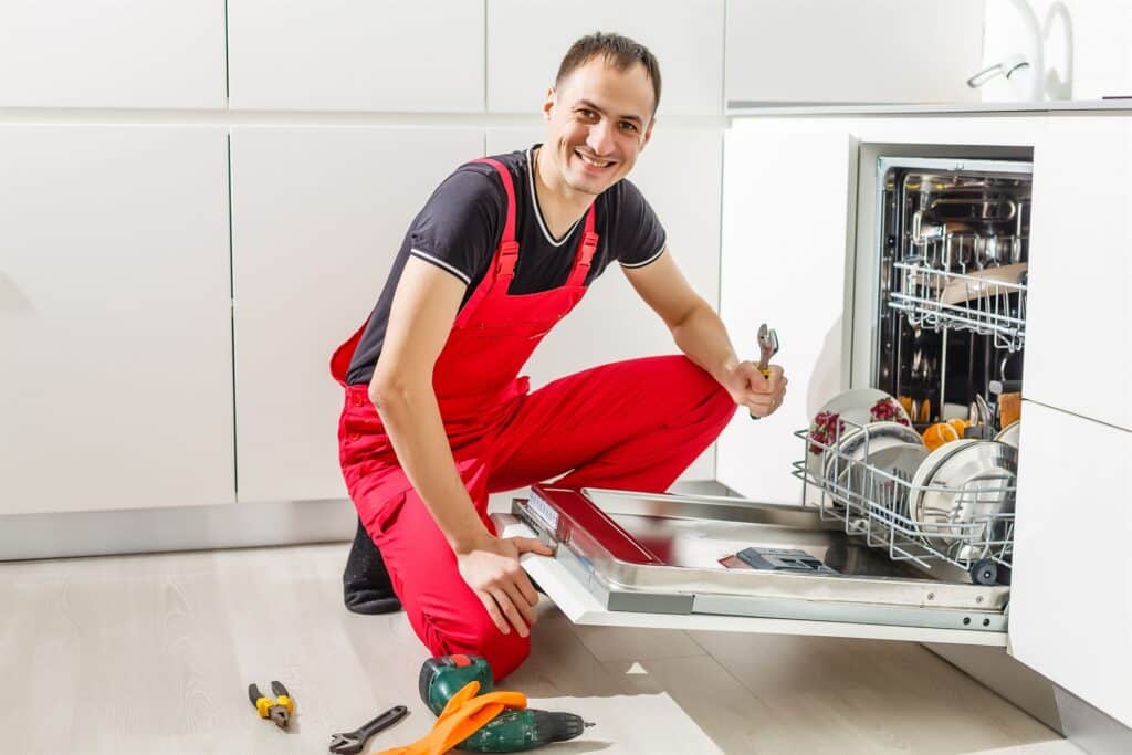 dishwasher services provided by Wrench It Up plumbing and mechanical
