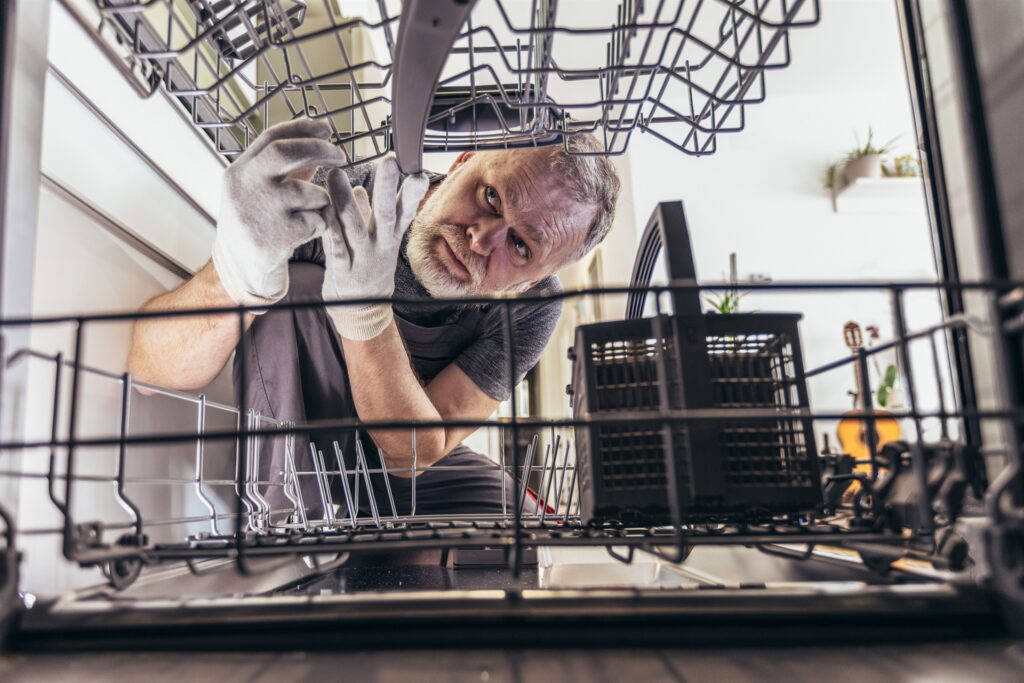 dishwasher installation and repair provided by Wrench It Up plumbing and mechanical