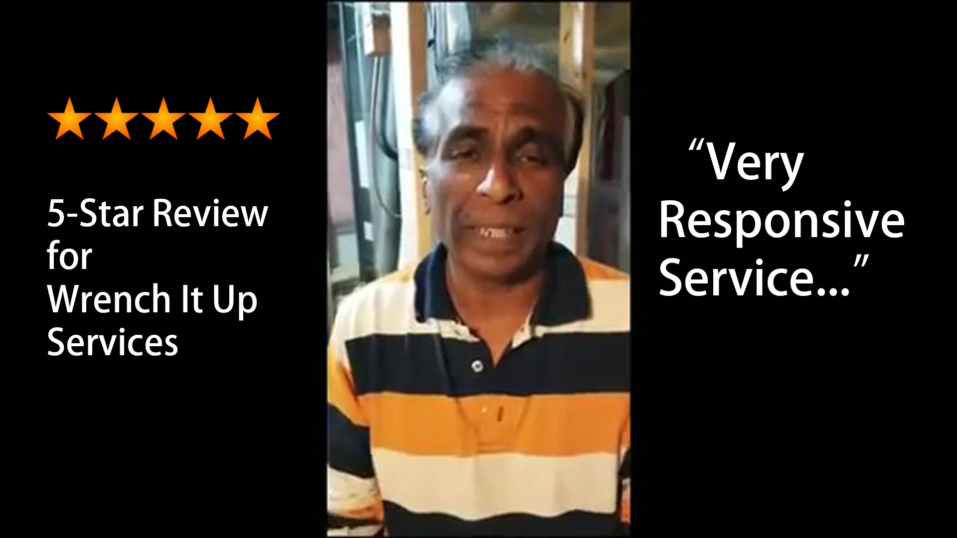 TESTIMONIALS Wrench It Up plumbing and mechanical reviews