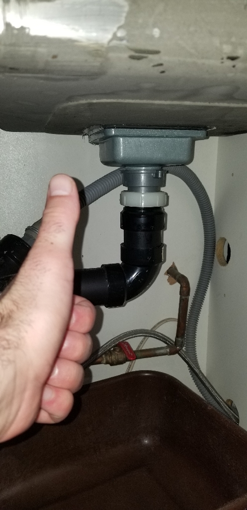 leaking kitchen drain Repair - Wrench It Up plumbing and mechanical
