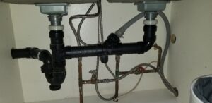 leaking kitchen drain Repair - Wrench It Up plumbing and mechanical