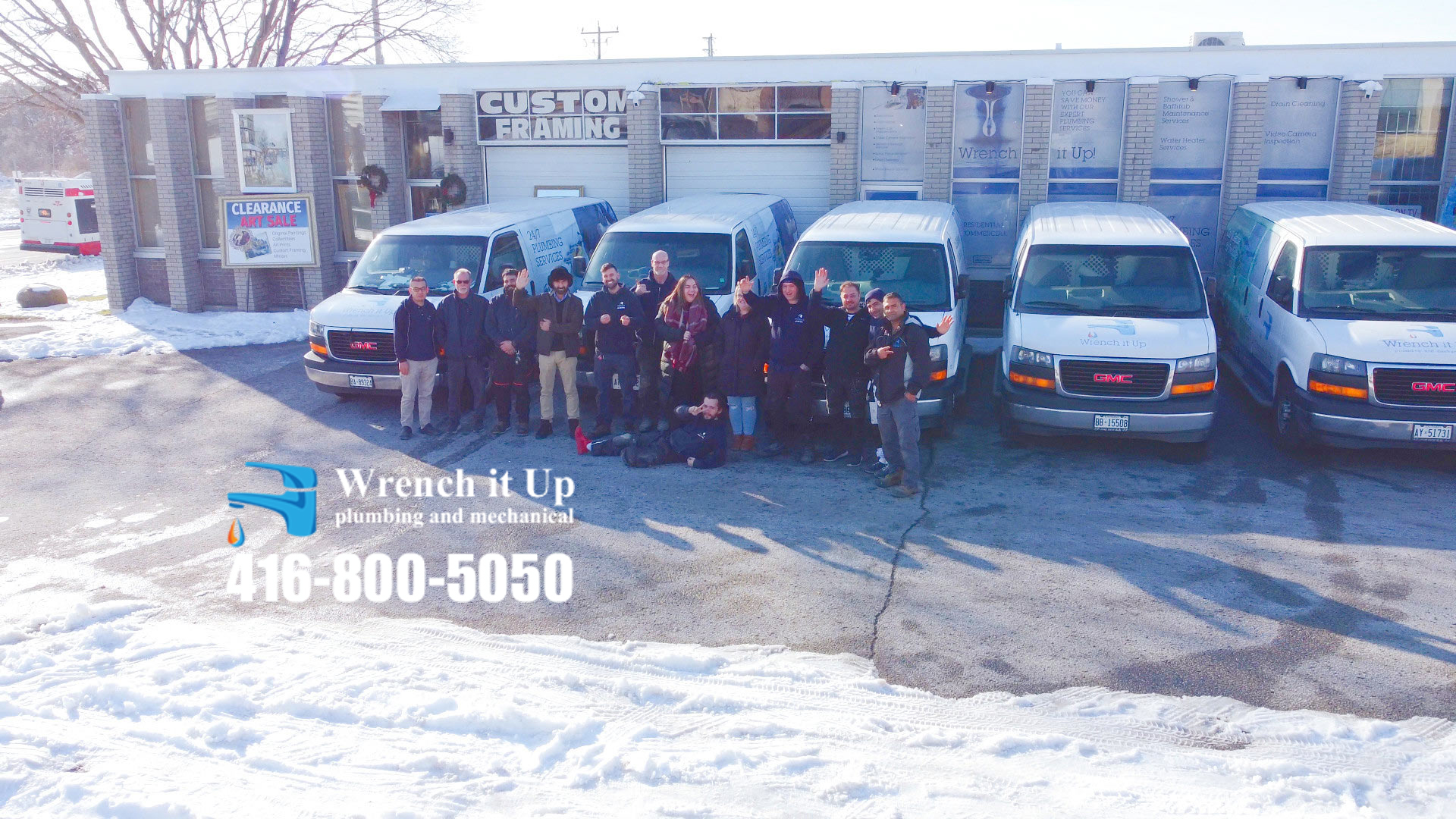 team building party - Wrench It Up plumbing and mechanical