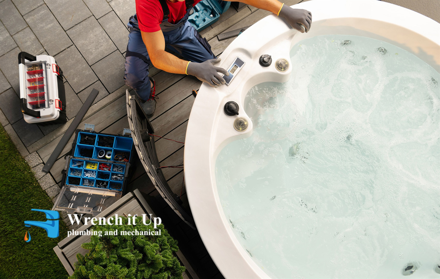 jacuzzi faucet installation and repair provided by Wrench It Up plumbing and mechanical
