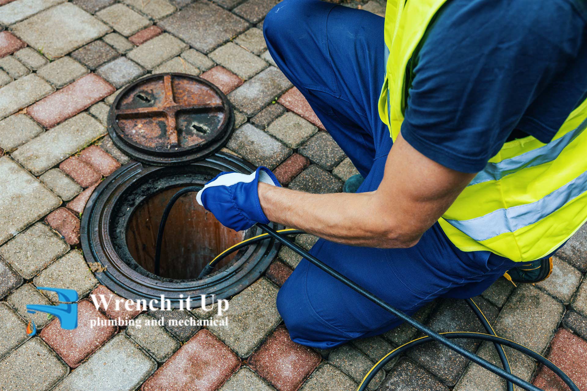 drain inspection services provided by Wrench It Up plumbing and mechanical