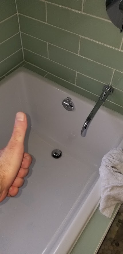 stubborn tub drain repair - Wrench It Up plumbing and mechanical