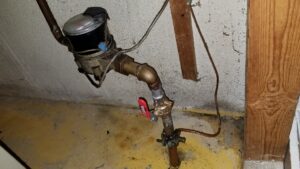 main shut-off valve repair by Wrench It Up plumbing and mechanical