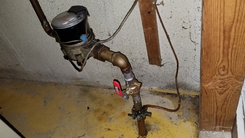 main shut-off valve repair by Wrench It Up plumbing and mechanical