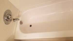 tub spout installation by Wrench It Up plumbing and mechanical