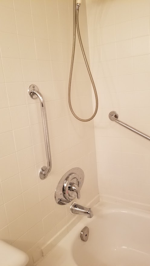 tub spout installation by Wrench It Up plumbing and mechanical