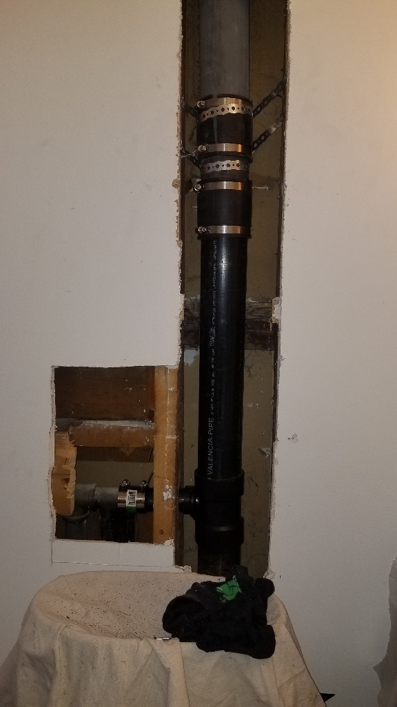 vent stack replacement by Wrench It Up plumbing and mechanical