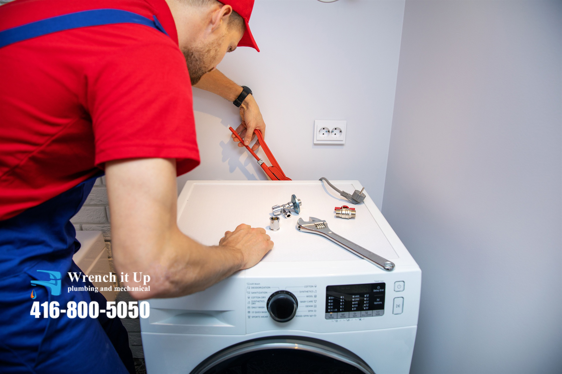 laundry service box installation and repair provided by Wrench It Up plumbing and mechanical