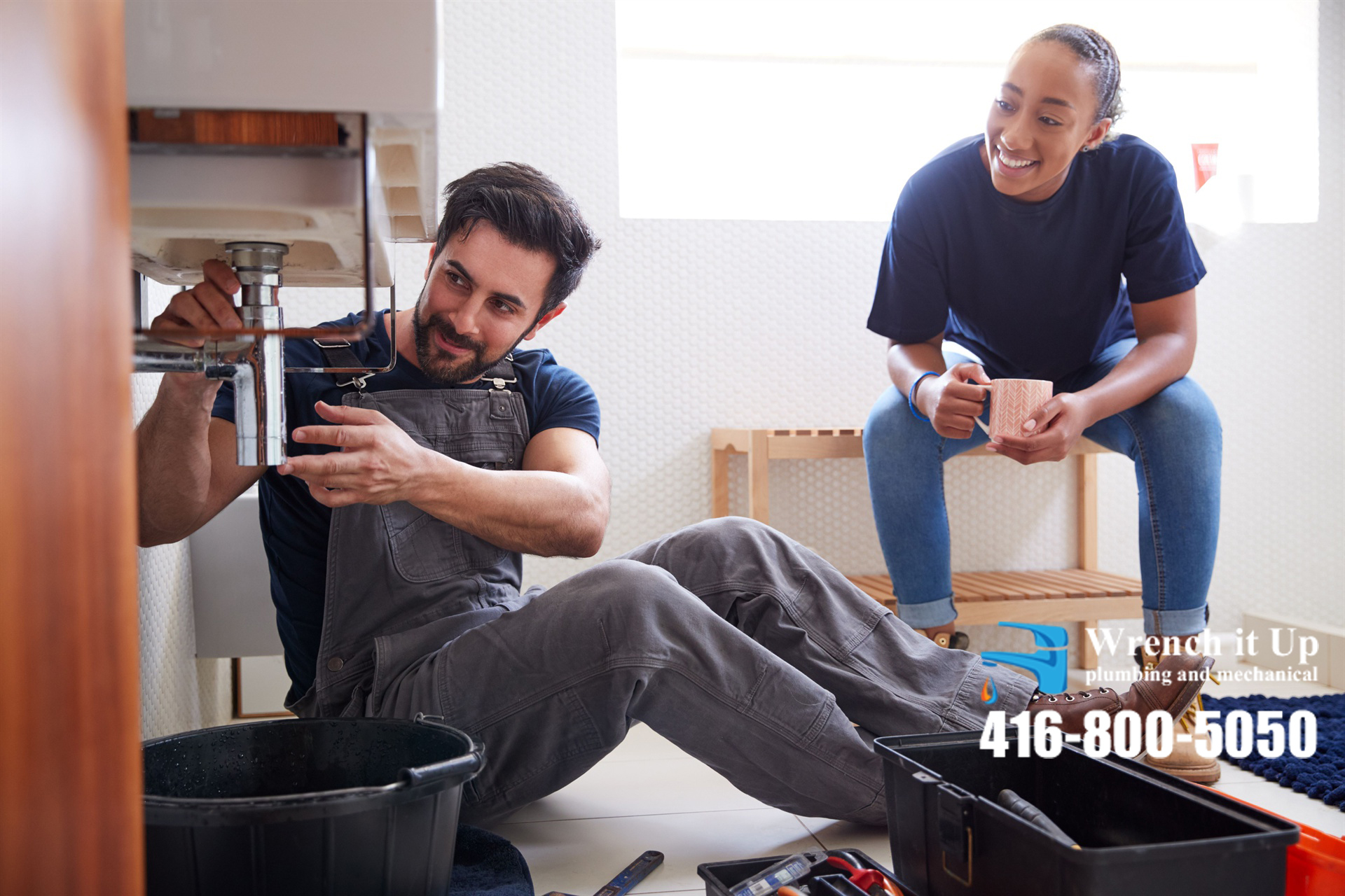 residential plumbing services provided by Wrench It Up plumbing and mechanical