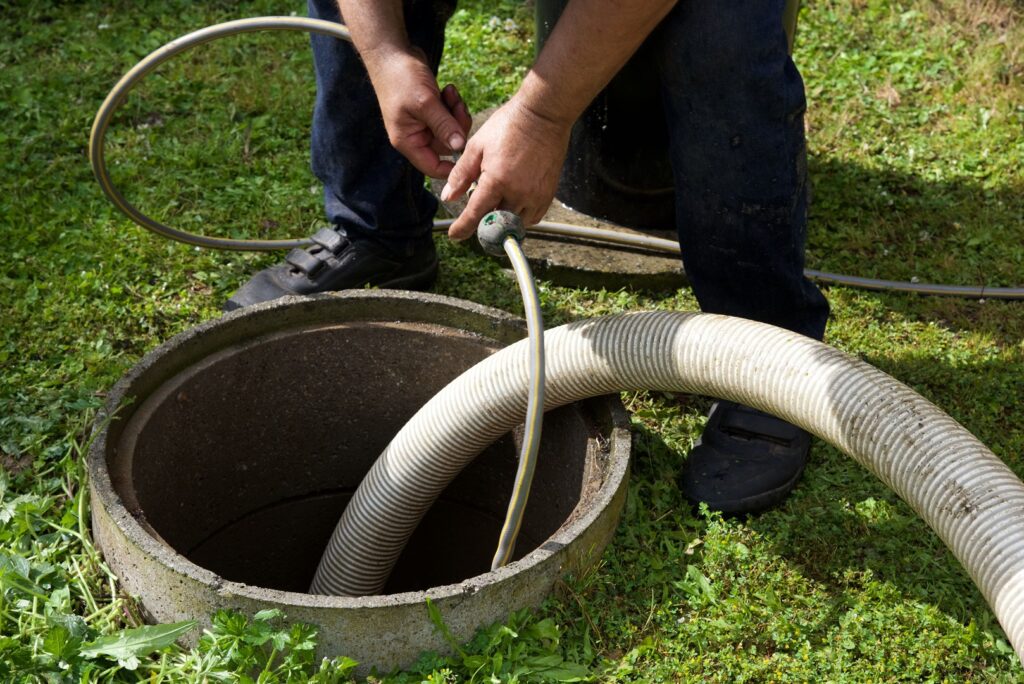 septic tank services provided by Wrench It Up plumbing and mechanical