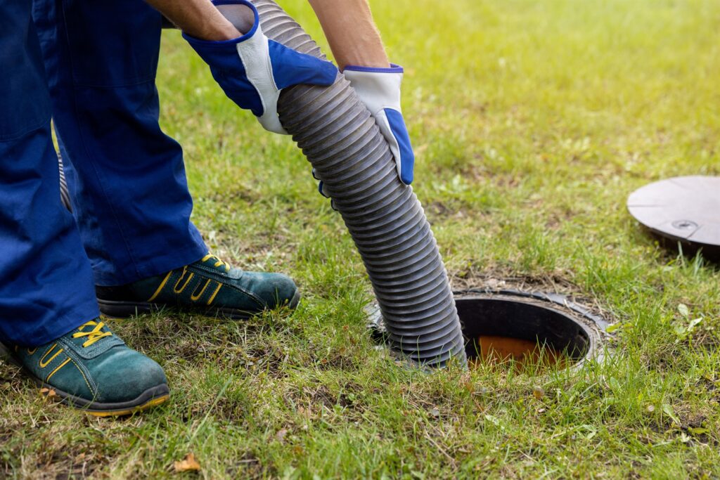 septic tank services provided by Wrench It Up plumbing and mechanical