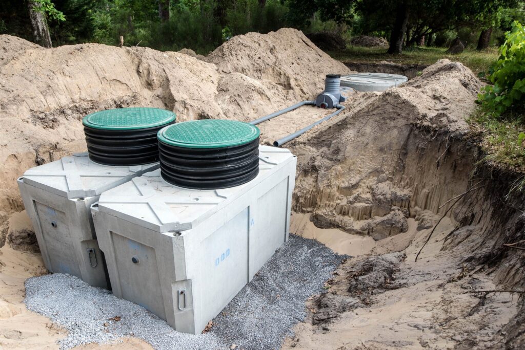 septic tank services provided by Wrench It Up plumbing and mechanical