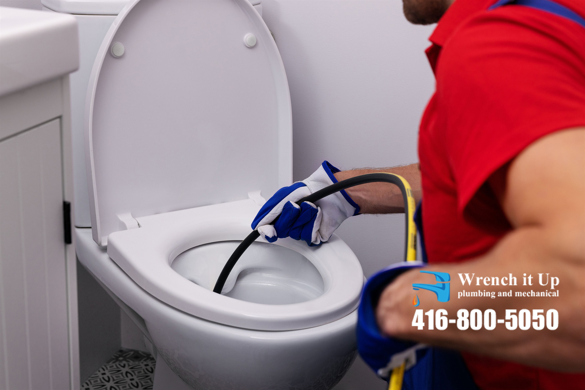 blocked toilet services provided by Wrench It Up plumbing and mechanical