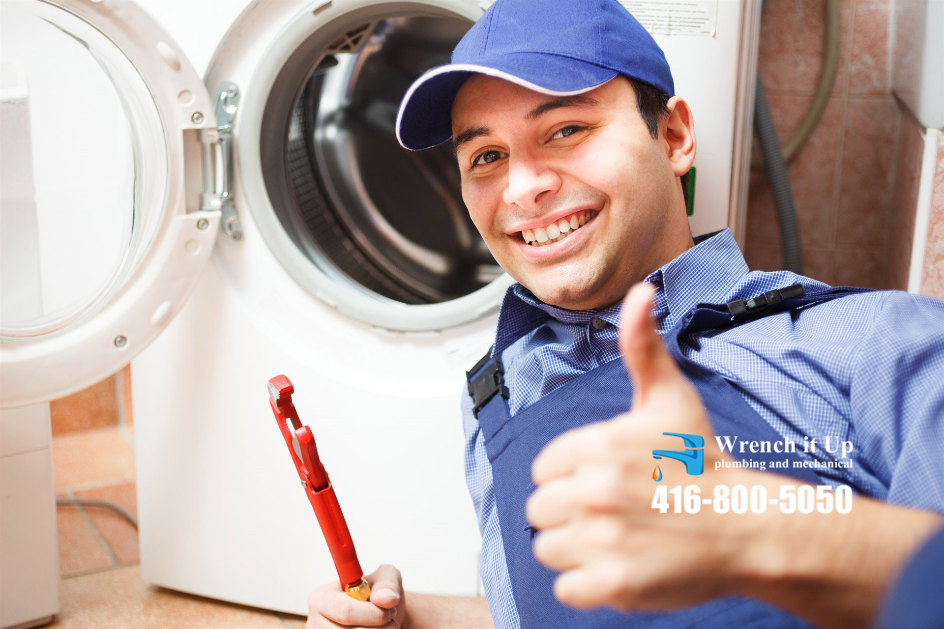 laundry machine installation and repair provided by Wrench It Up plumbing and mechanical