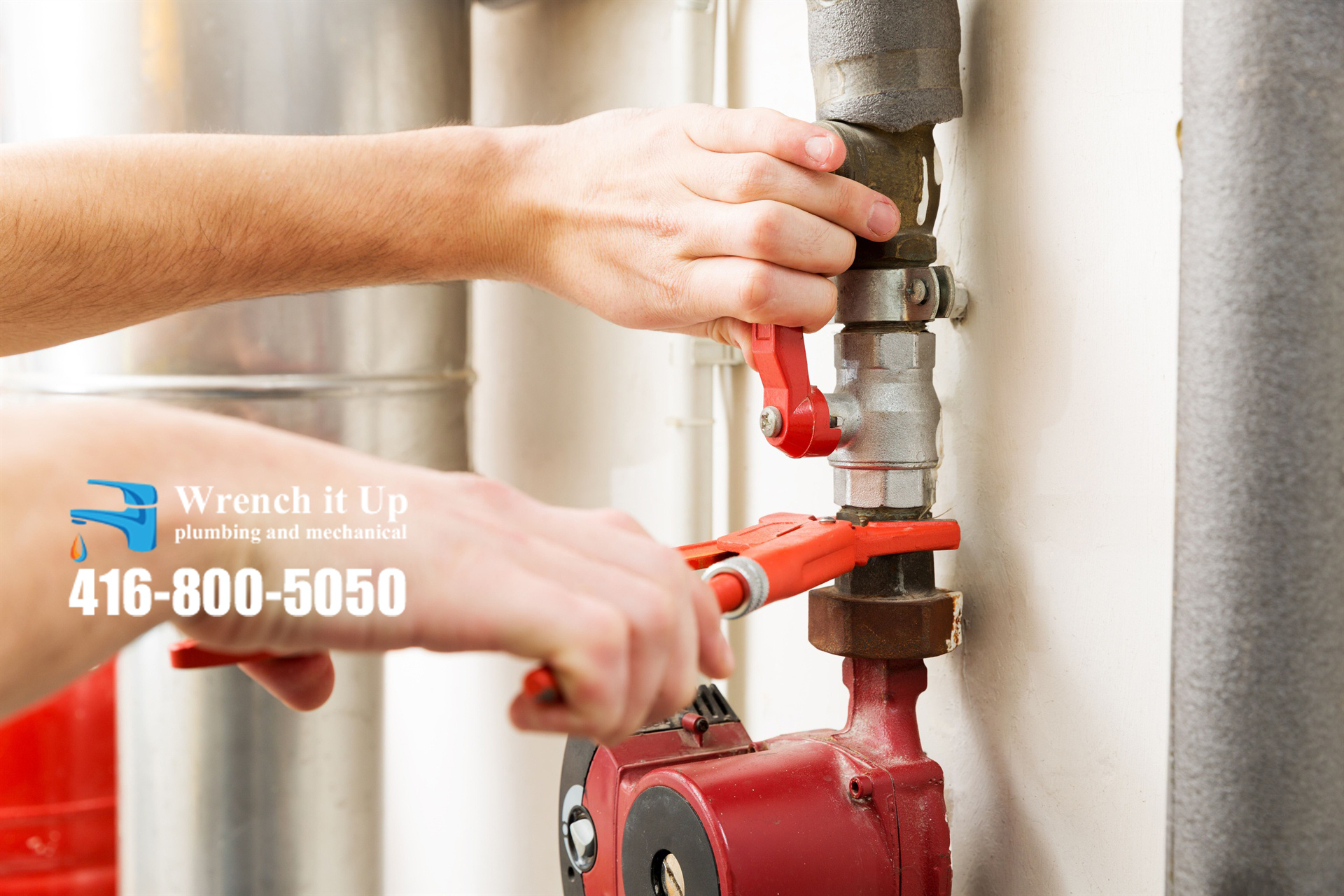 emergency shut-off valves installation and repair provided by Wrench It Up plumbing and mechanical