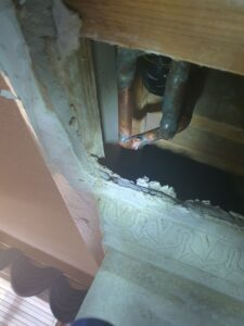 burst pipe repair provided by Wrench It Up plumbing and mechanical