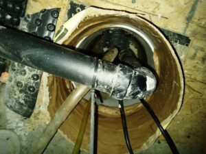 sump pump installation provided by Wrench It Up plumbing and mechanical