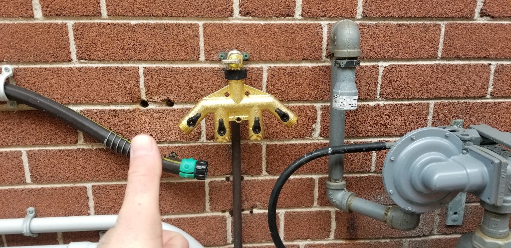 change outdoor water connection provided by Wrench It Up plumbing and mechanical