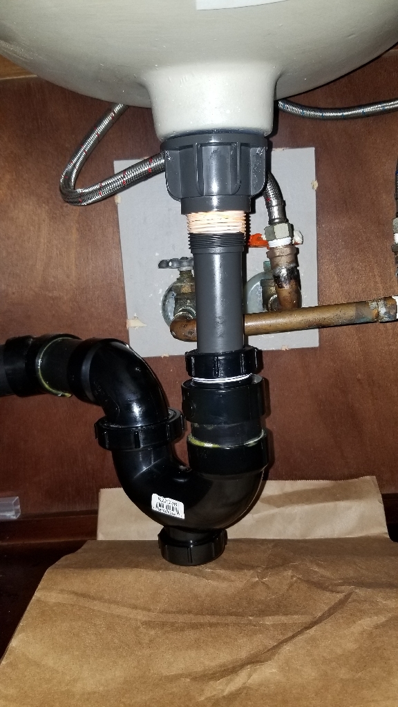 change drain assembly provided by Wrench It Up plumbing and mechanical