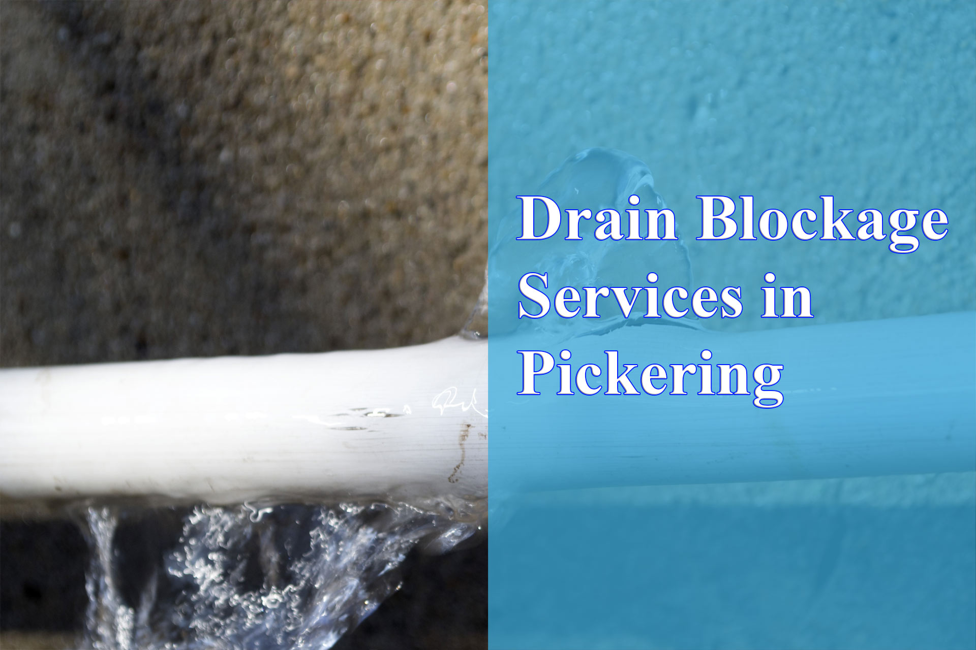 Drain Blockage Services in Pickering - Wrench It Up plumbing and mechanical