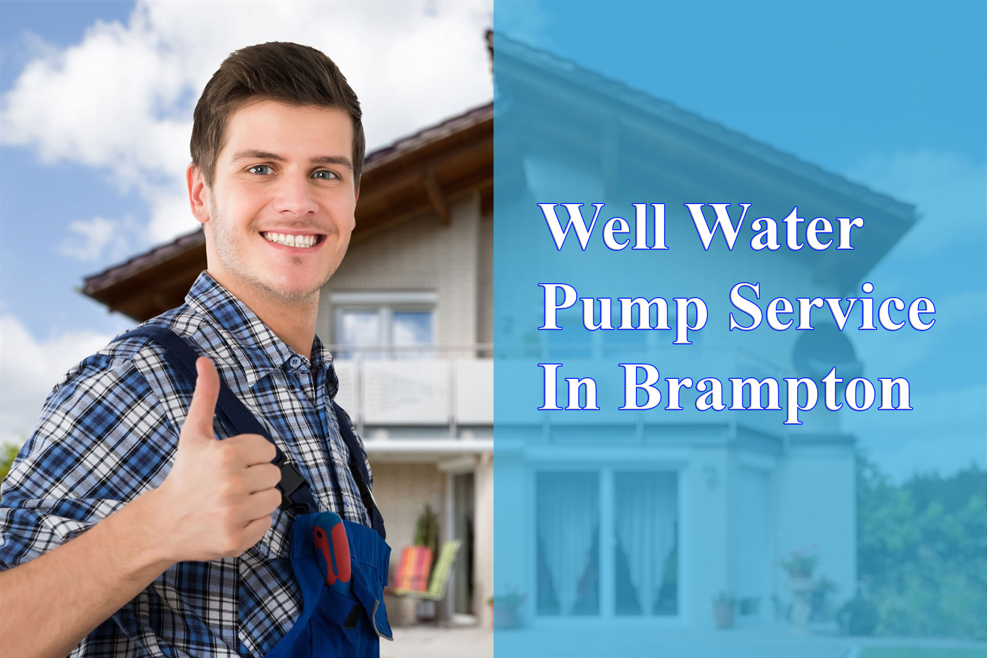 well water pump service in Brampton - Wrench It Up plumbing and mechanical