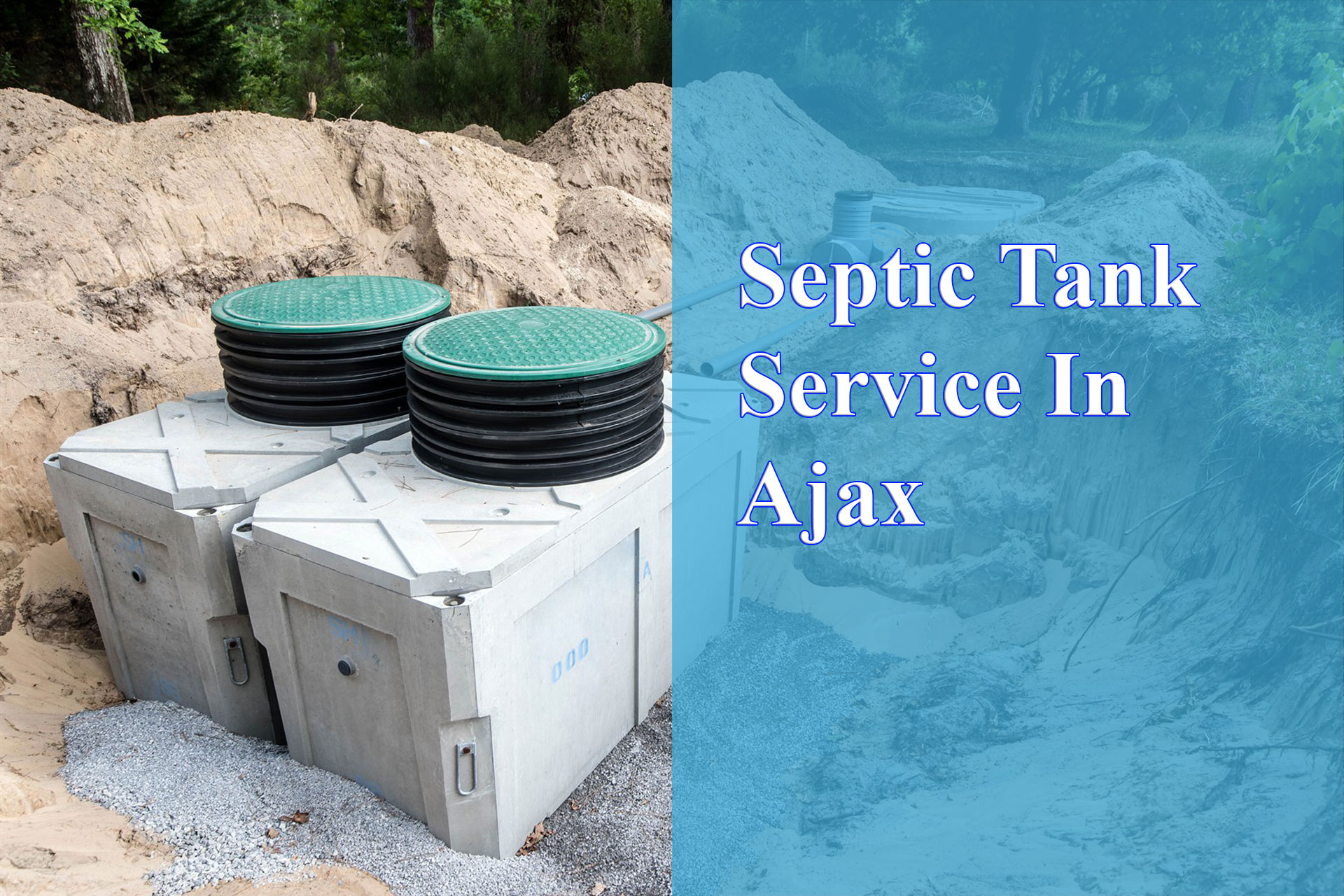 septic tank service in Ajax - Wrench It Up plumbing and mechanical