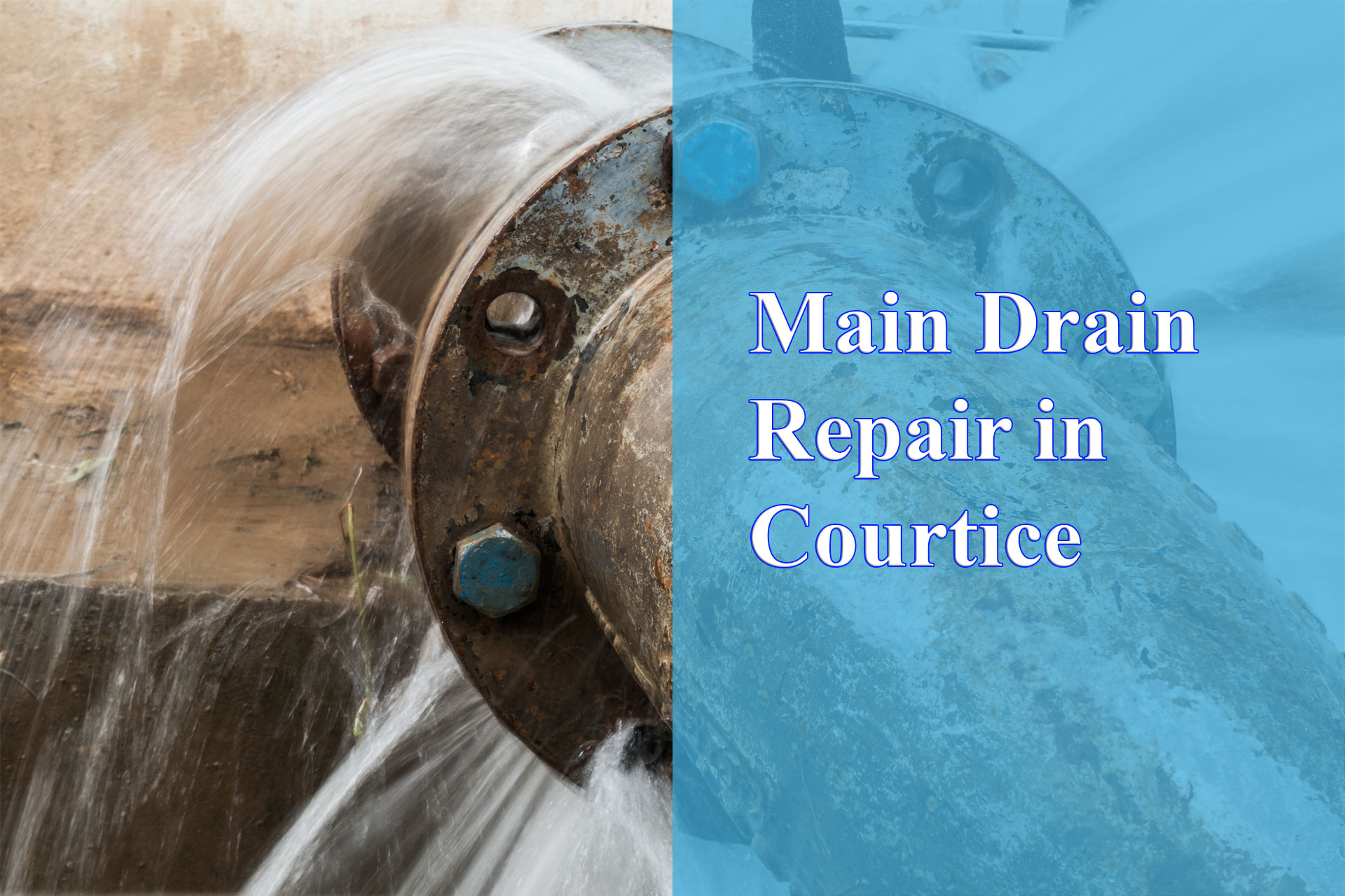Main Drain Repair in Courtice - Wrench It Up plumbing and mechanical