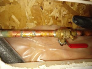 Shut-Off Valve Installation provided by Wrench It Up plumbing and mechanical