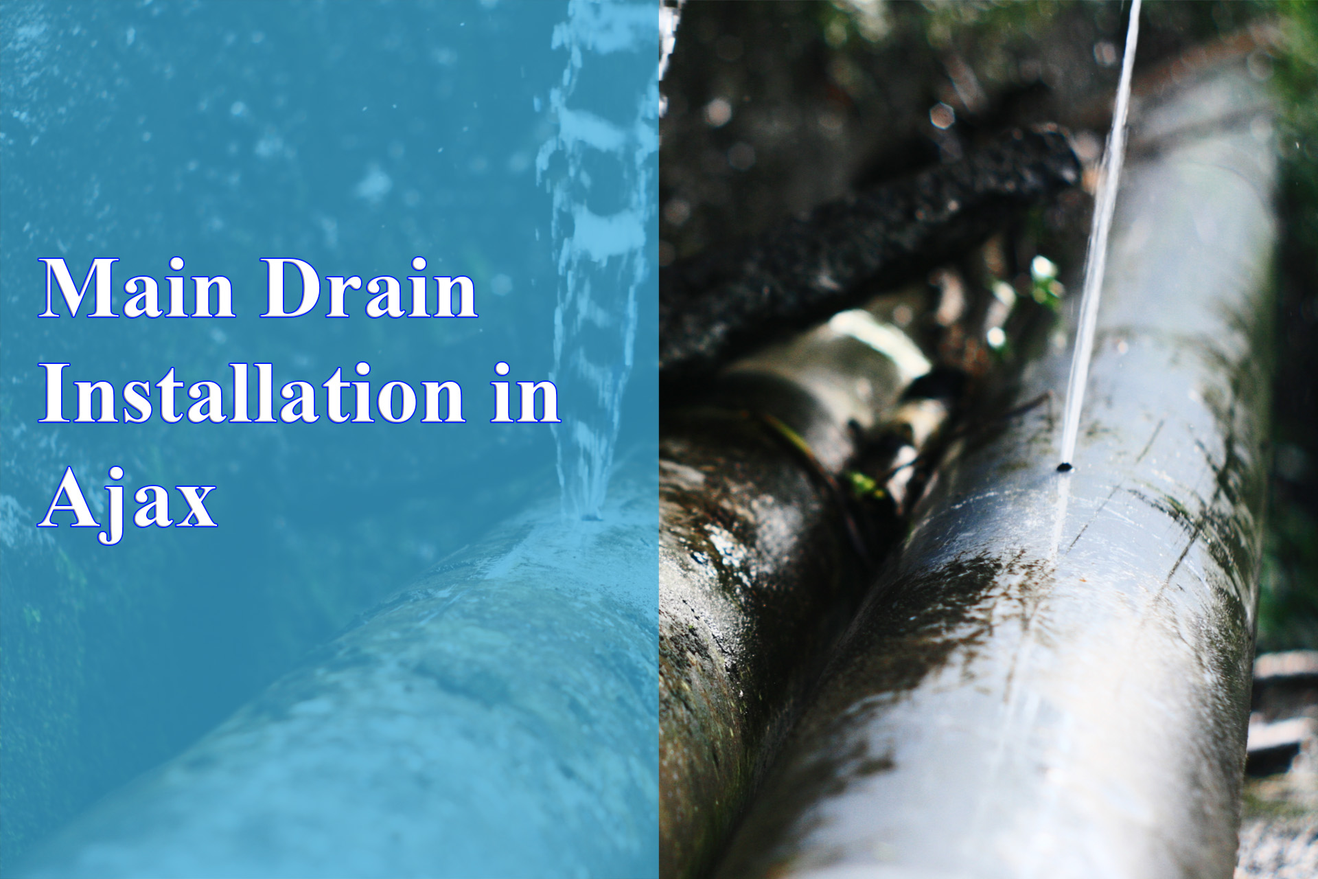 Main Drain Repair in Ajax - Wrench It Up plumbing and mechanical