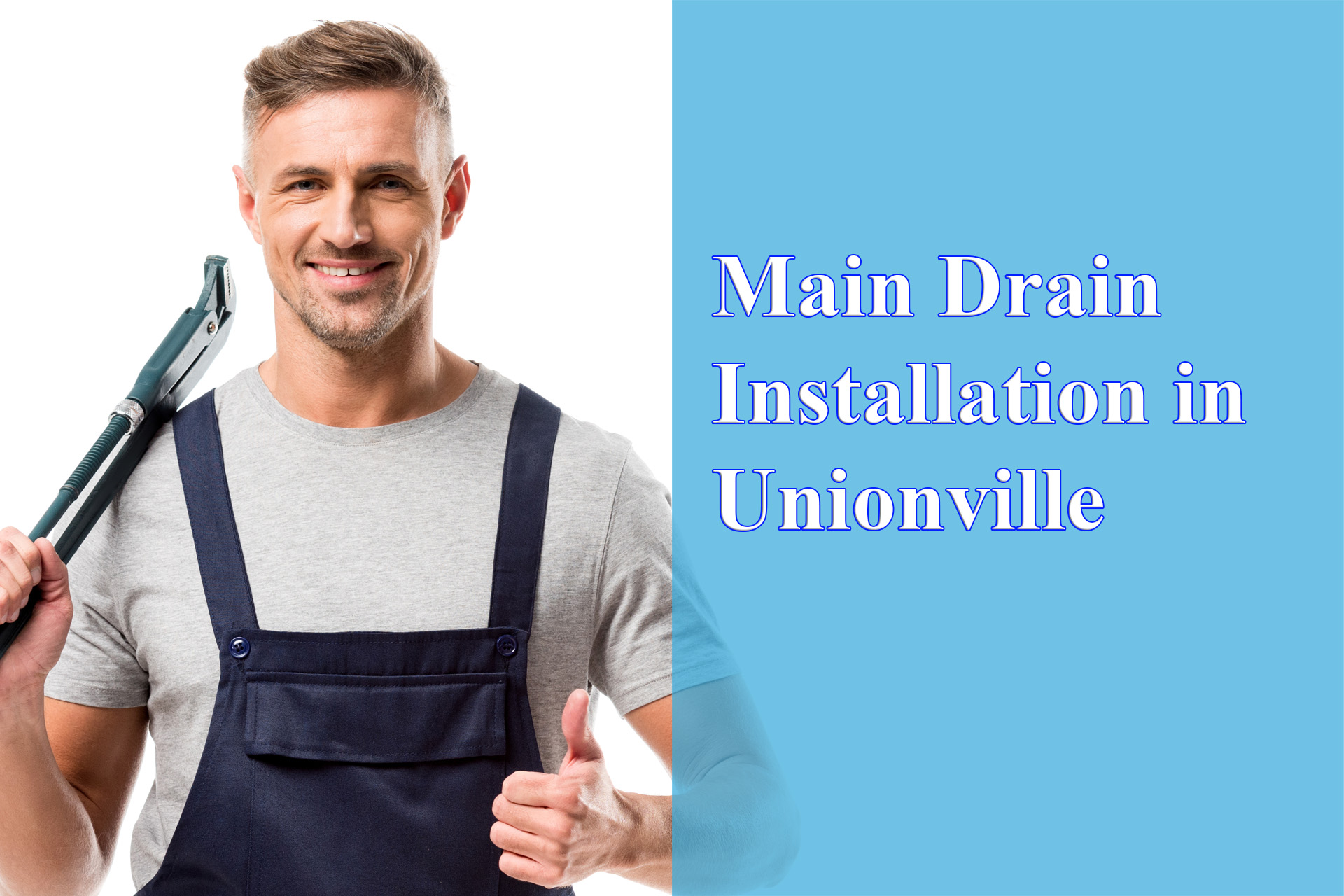 Main Drain Repair in Unionville - Wrench It Up plumbing and mechanical