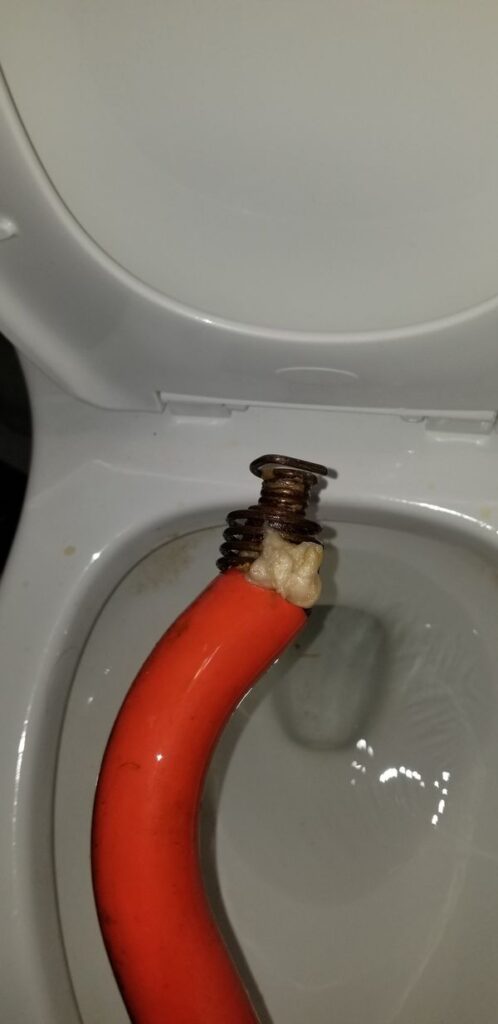 Blocked Toilet repair provided by Wrench It Up plumbing and mechanical
