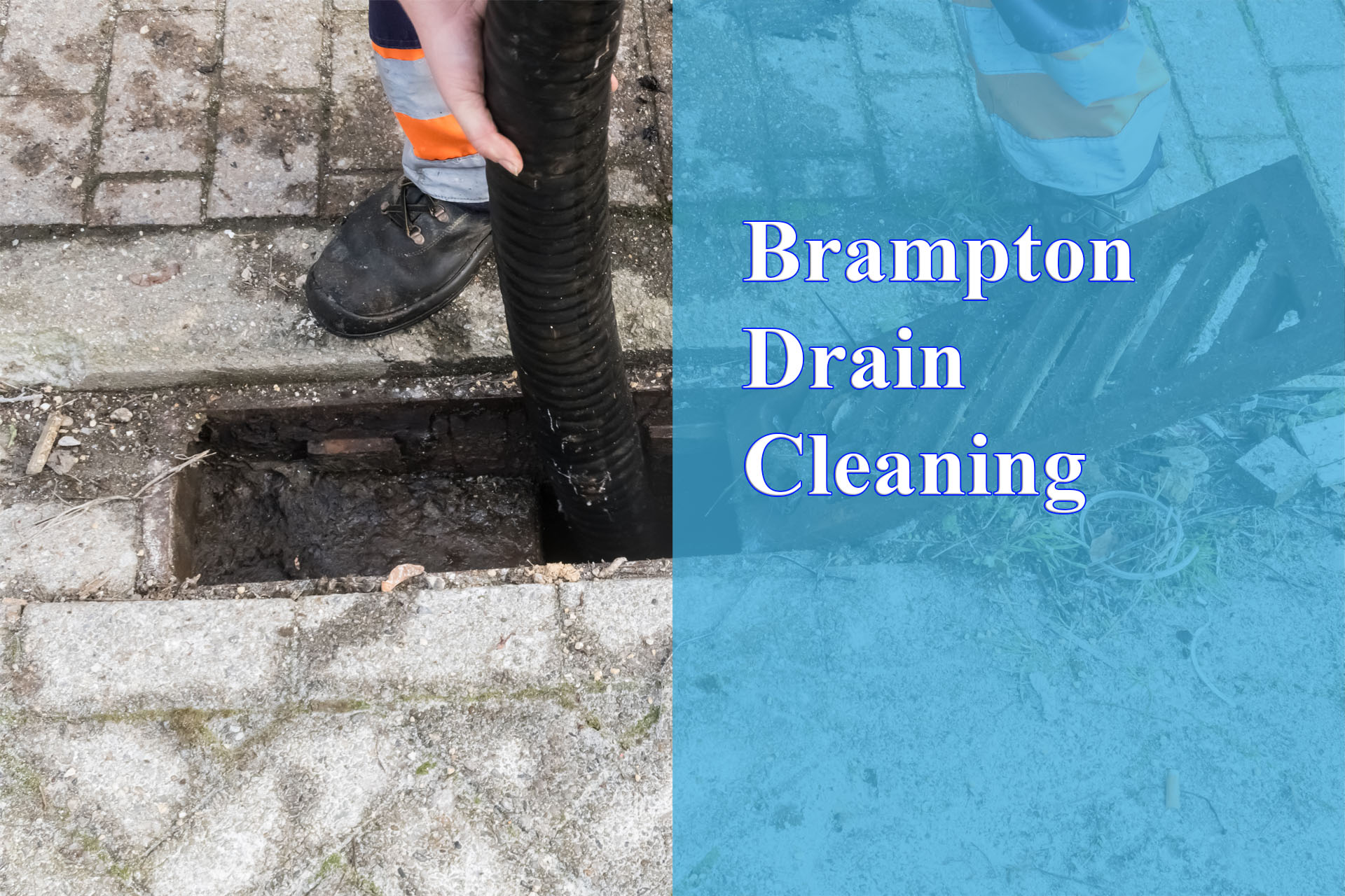 Brampton Drain Cleaning provided by Wrench It Up plumbing and mechanical