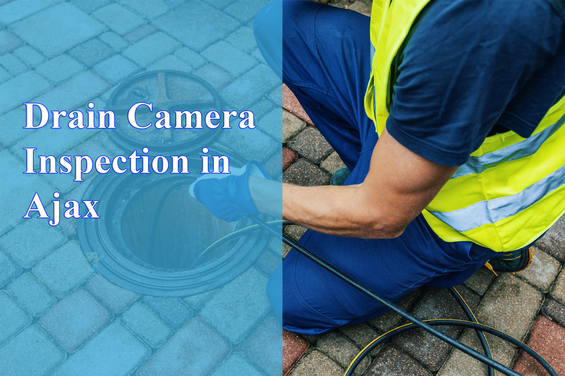 Drain Camera Inspection in Ajax provided by Wrench It Up plumbing and mechanical