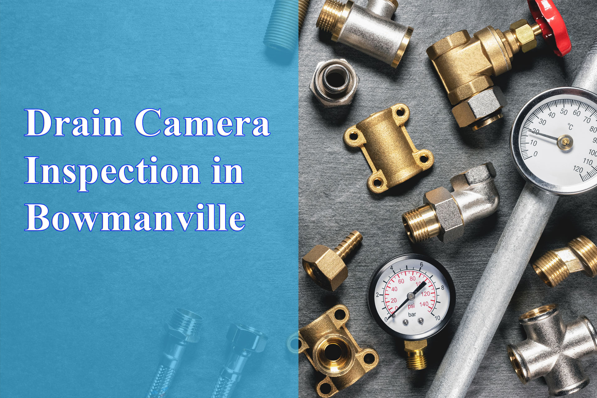 Drain Camera Inspection in Bowmanville provided by Wrench It Up plumbing and mechanical