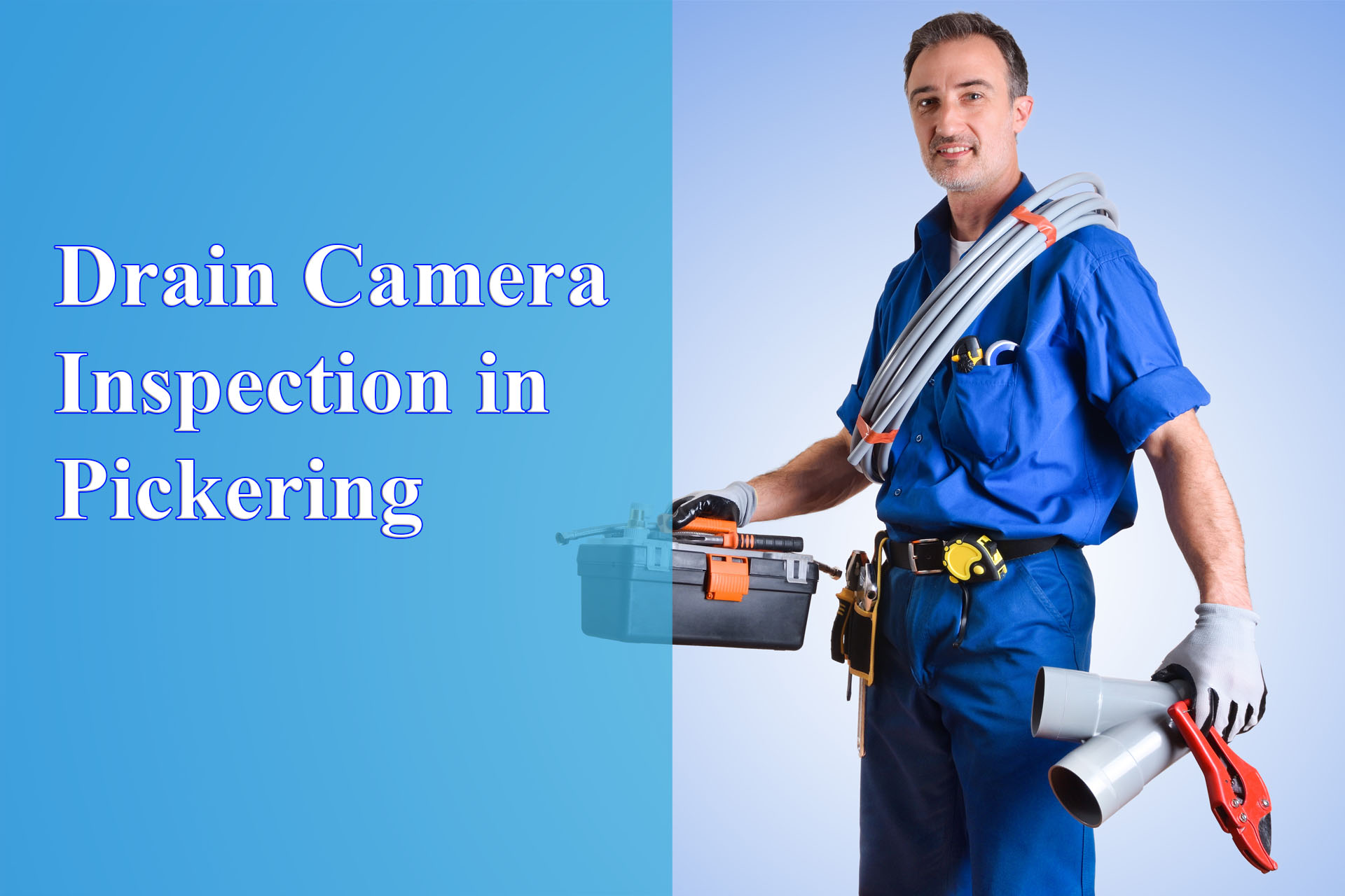 Drain Camera Inspection in Pickering provided by Wrench It Up plumbing and mechanical