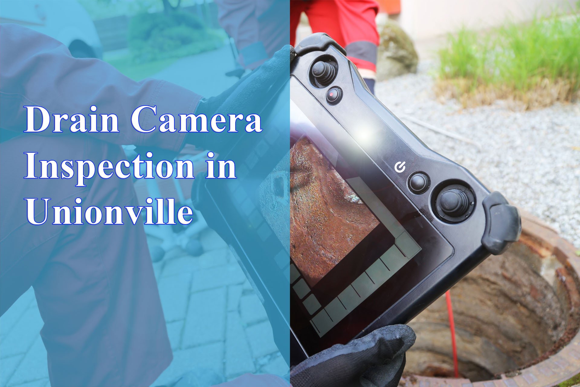 Drain Camera Inspection in Unionville provided by Wrench It Up plumbing and mechanical
