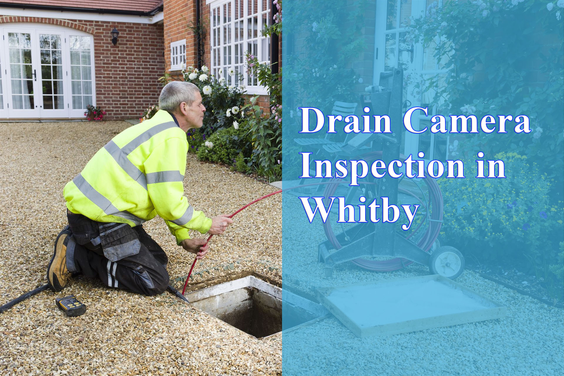 Drain Camera Inspection in Whitby provided by Wrench It Up plumbing and mechanical