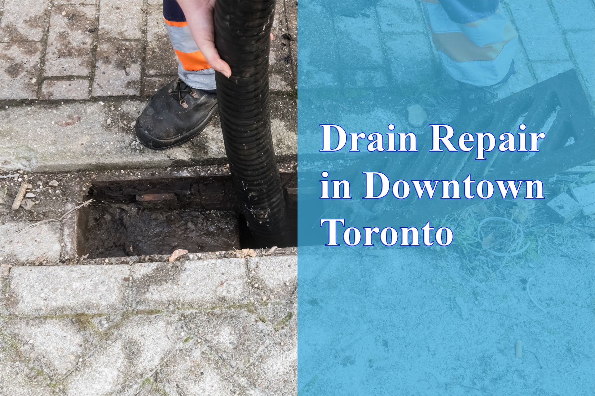 Drain Repair in Downtown Toronto provided by Wrench It Up plumbing and mechanical