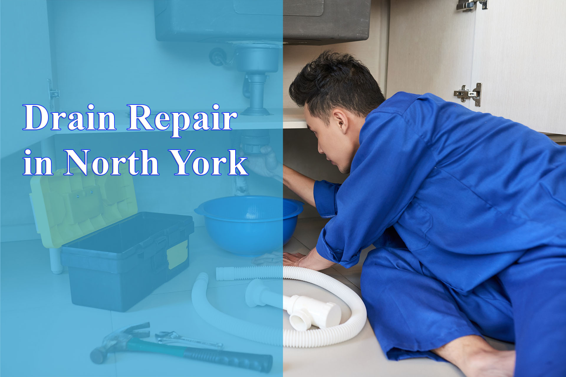 Drain Repair in North York provided by Wrench It Up plumbing and mechanical