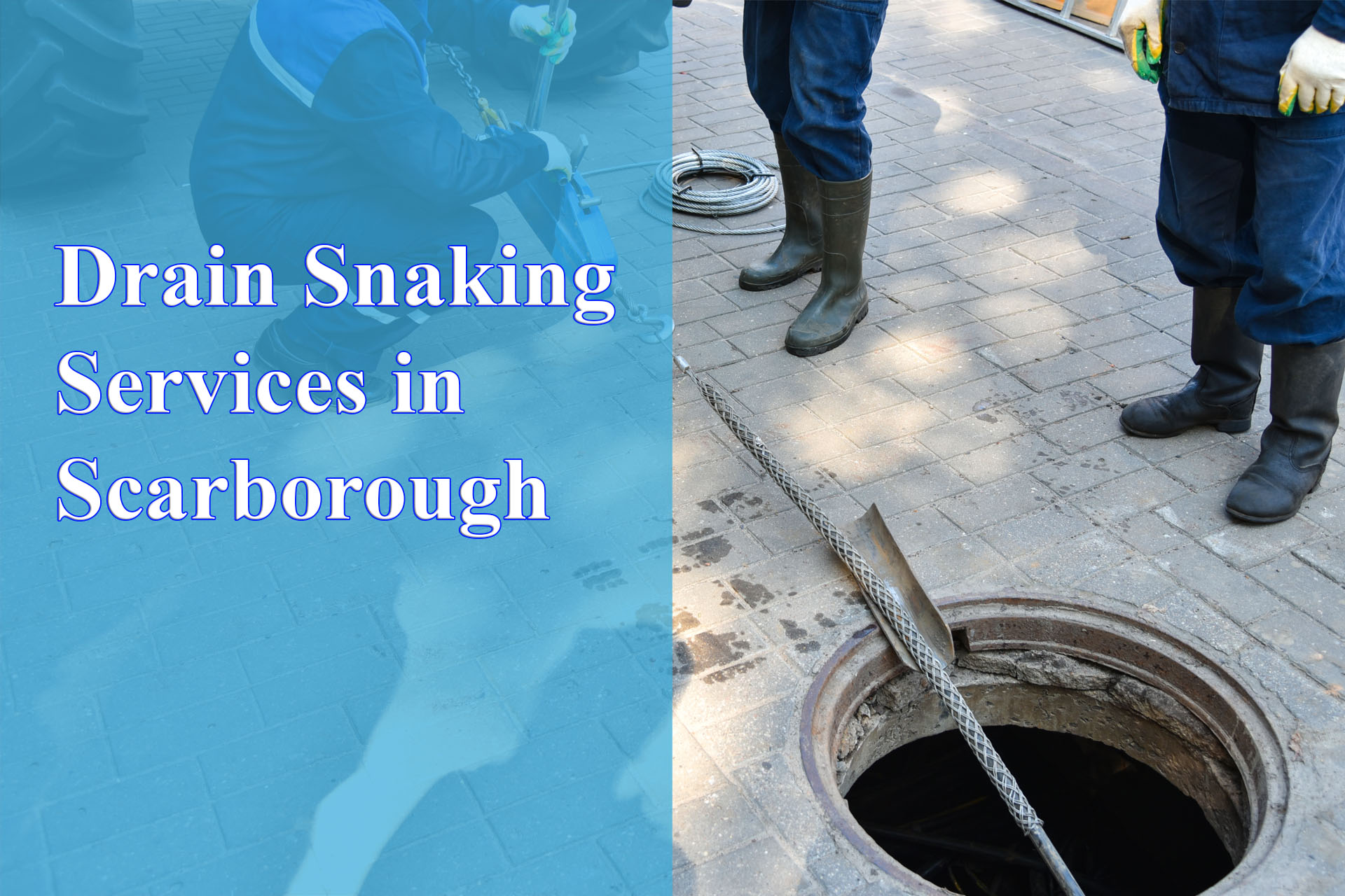 Drain Snaking Services in Scarborough provided by Wrench It Up plumbing and mechanical
