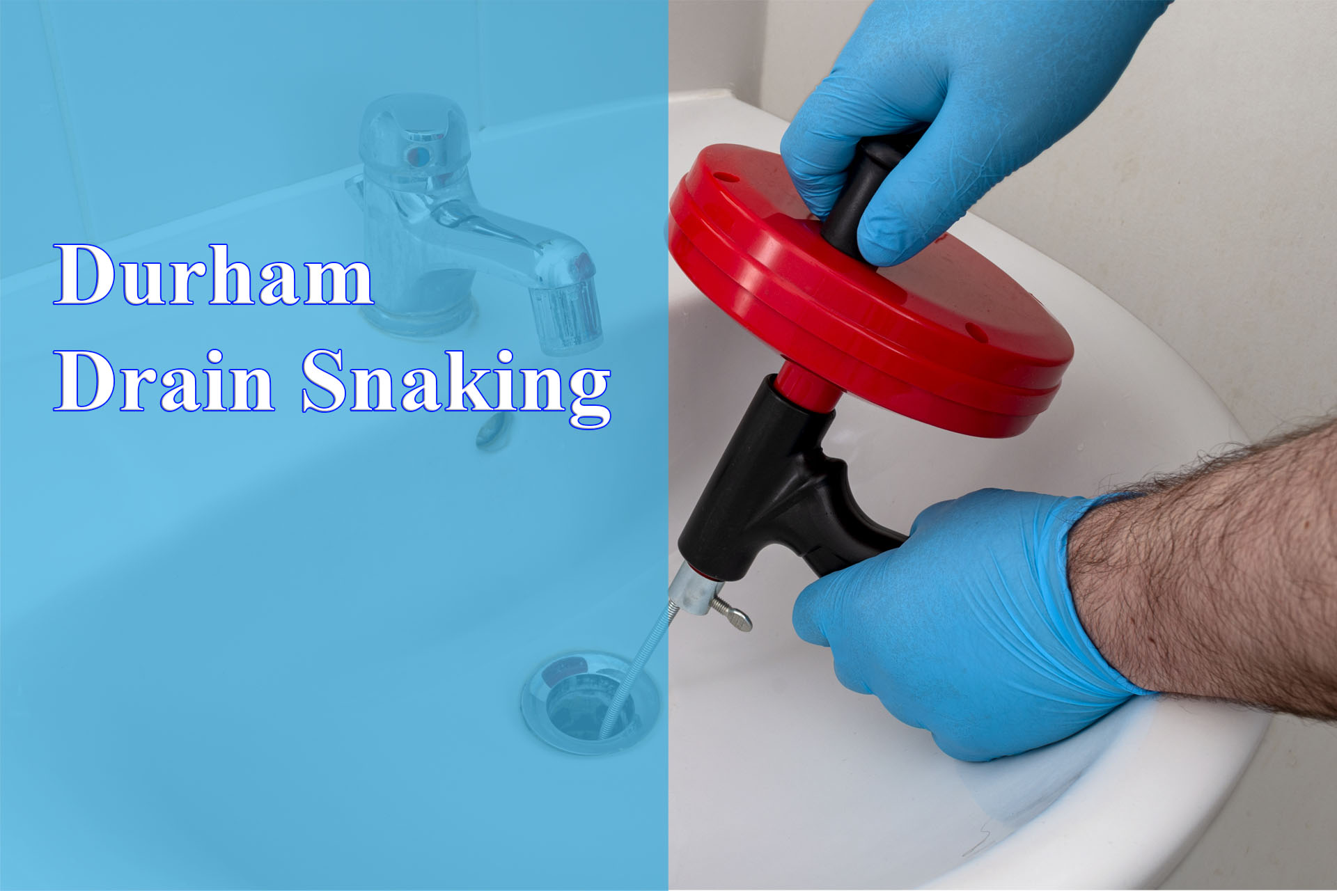 Durham Drain Snaking provided by Wrench It Up plumbing and mechanical