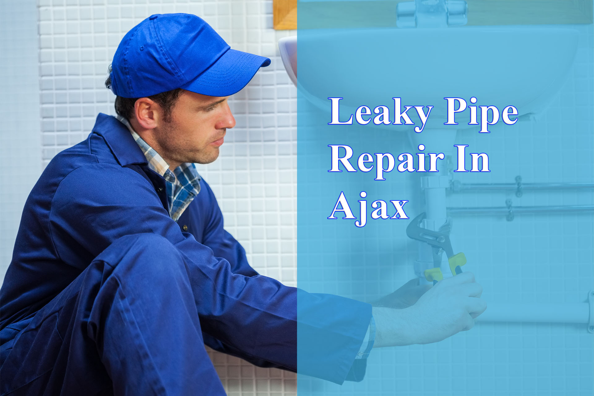 Leaky Pipe Repair In Ajax provided by Wrench It Up plumbing and mechanical