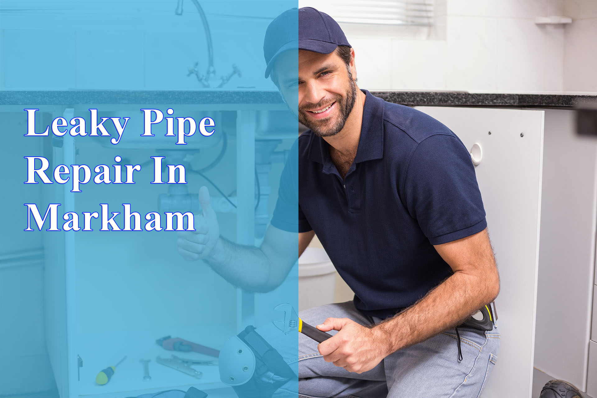 Leaky Pipe Repair In Markham provided by Wrench It Up plumbing and mechanical