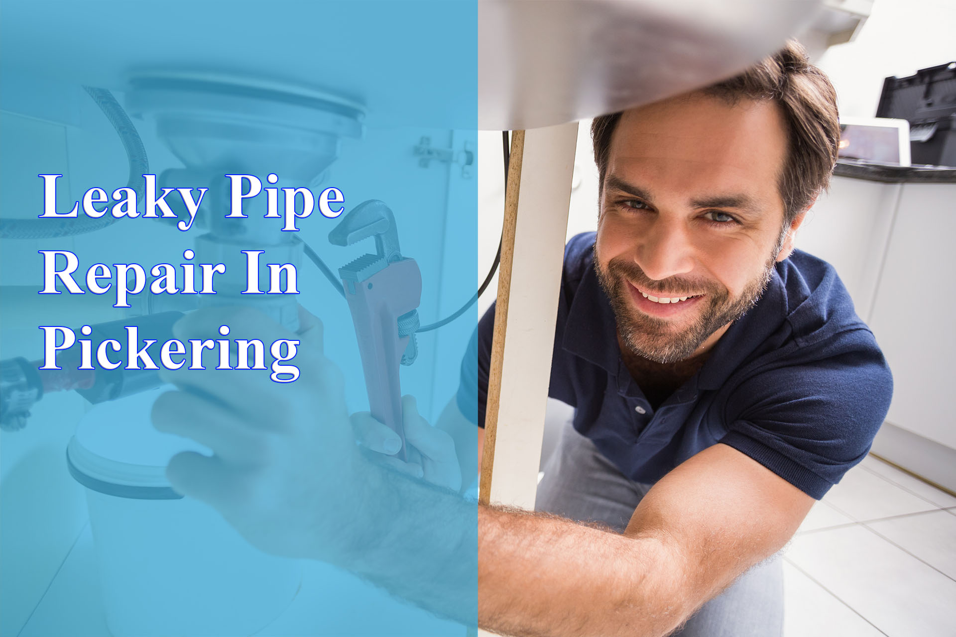 Leaky Pipe Repair In Pickering provided by Wrench It Up plumbing and mechanical